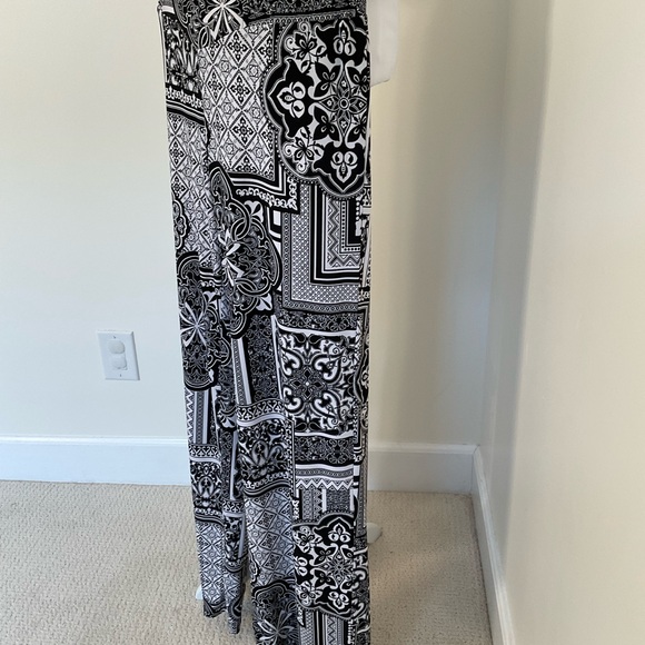 Cache Monochrome Patterned Pants - Picture 3 of 7